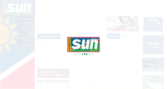Desktop Screenshot of namibiansun.com